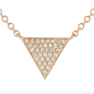 COLLAR PICO BRILLANTES ORO AMARILLO 14K
