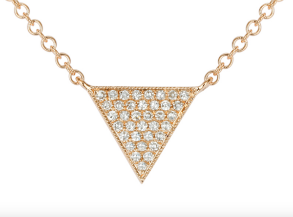 COLLAR PICO BRILLANTES ORO AMARILLO 14K